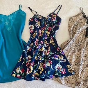 Chemise Babydoll Slip Dress Bundle of 4 + Bra